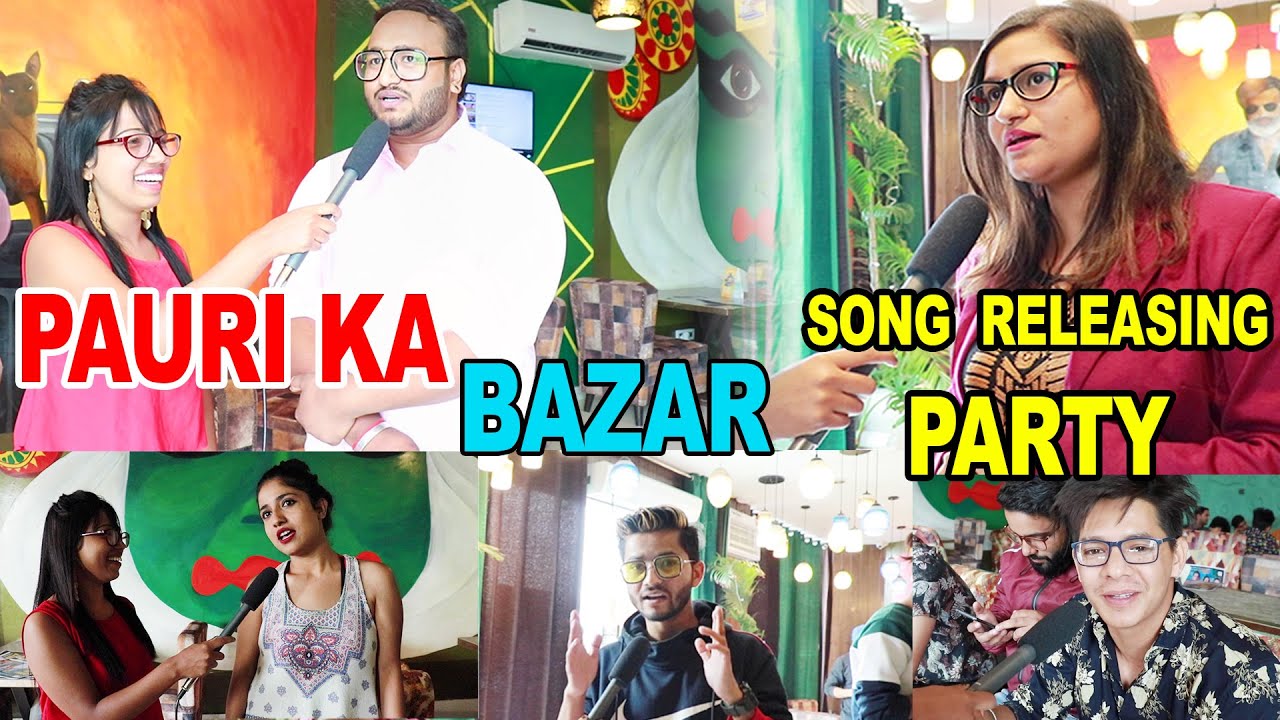 Pauri Ka Bazar Kamla l Song Releasing Party l Rohit Chauhan l Hillywood News