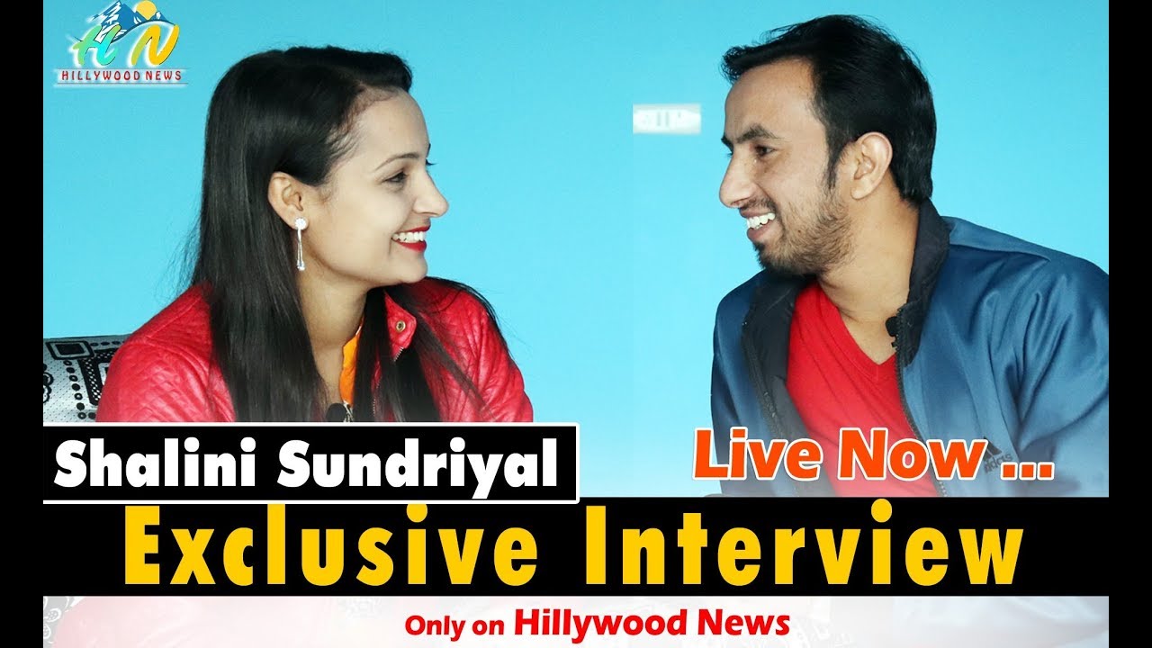 Shalini Sundriyal Uttarakhand Actress Exclusive Interview Live Now | Hillywood News