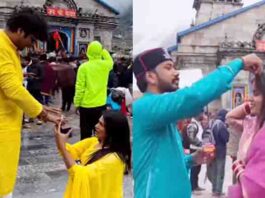 When will the reels people understand that Kedarnath is the abode of salvation, another video is going viral.